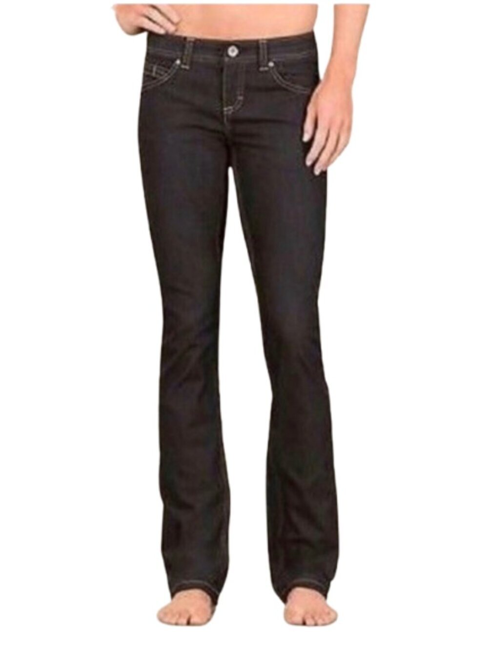 Women's 6 NWT Athleta Frontier Denim Stretch Pants